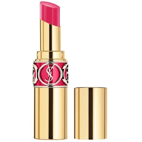 ysl rouge volupte shine 49 review|ysl volupte shine lipstick.